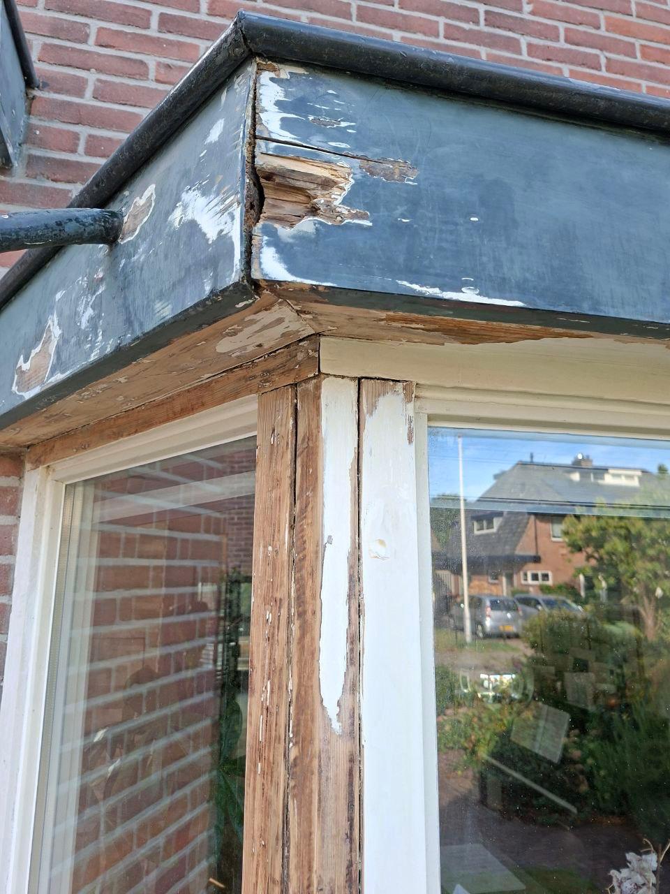Voor - Houtrot reparatie